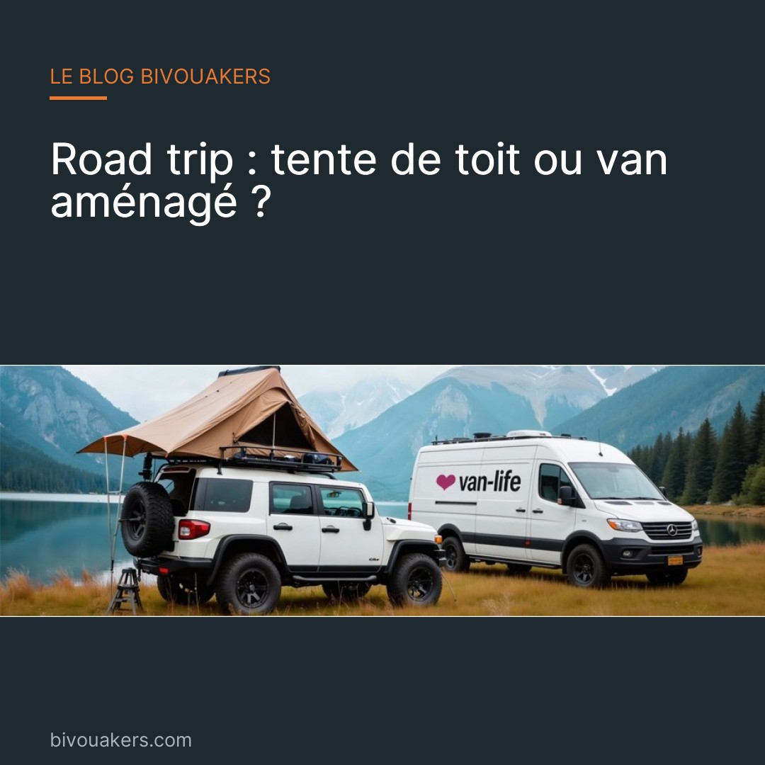 Tente de toit ou van
