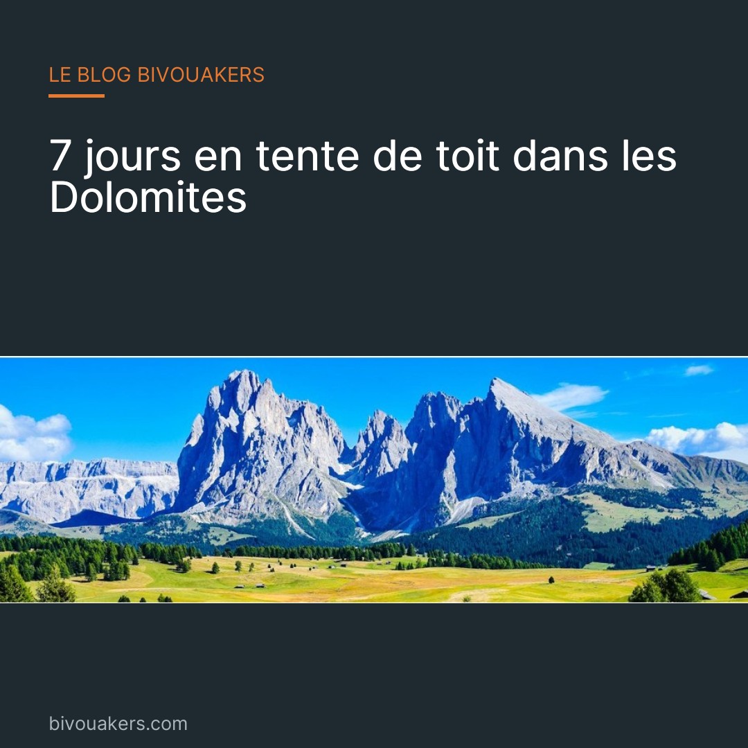 7 jours dans les Dolomites