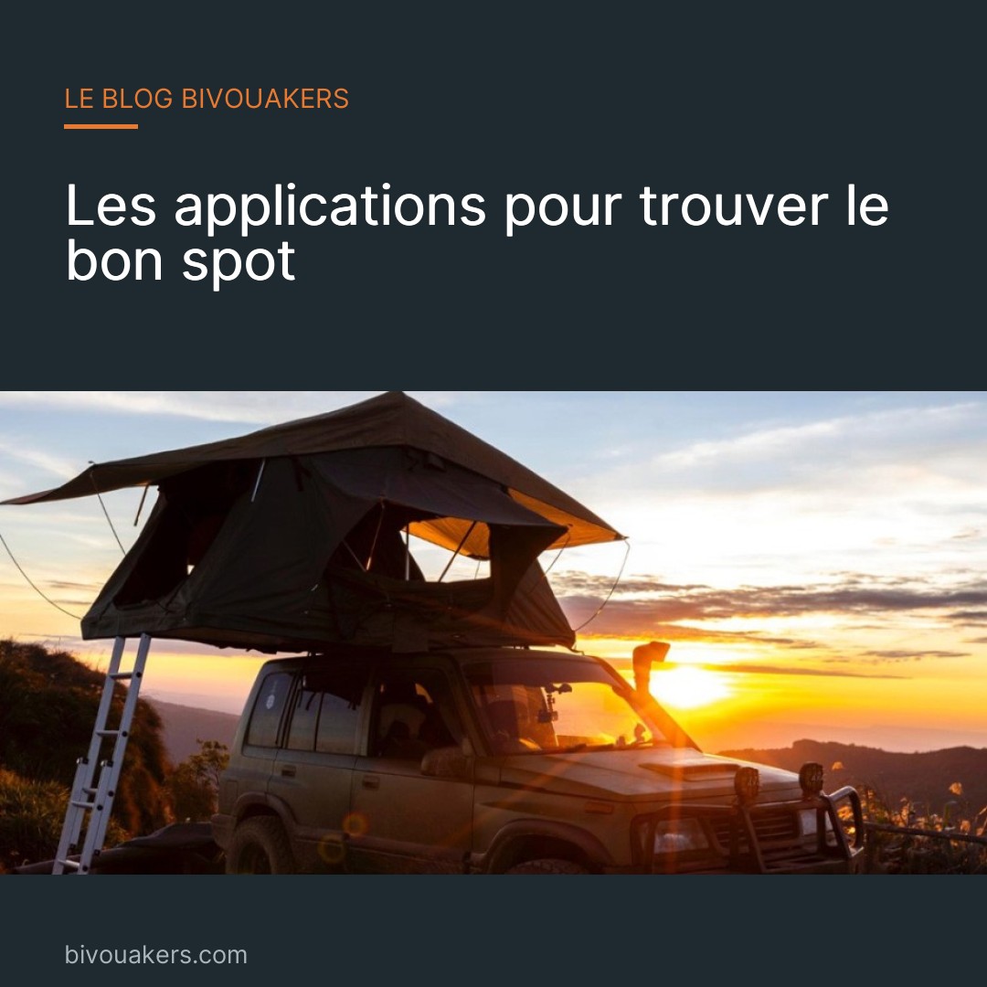 Les applis pour trouver un spot